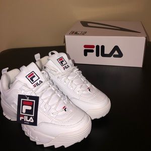Womens Fila Disruptor 2 Athletic Shoe - White